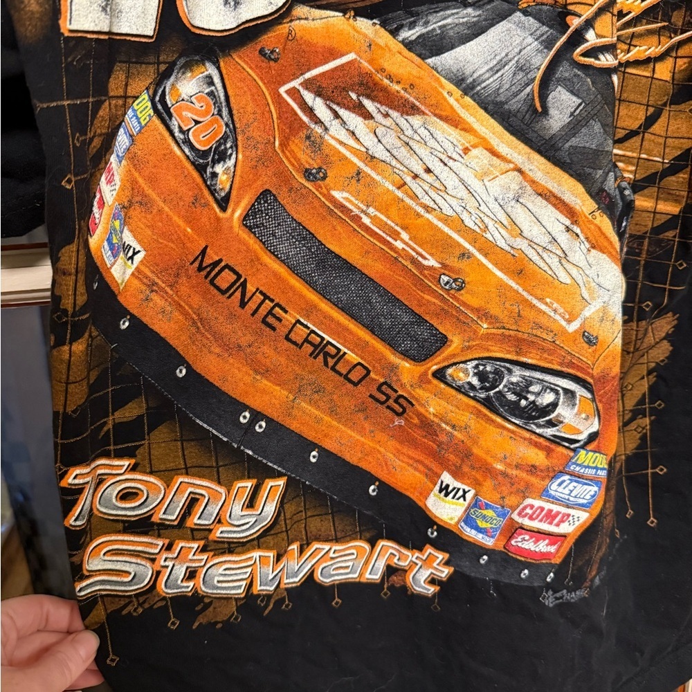 Vintage Tony Stewart NASCAR Home Depot T Shirt - Picture 7 of 7